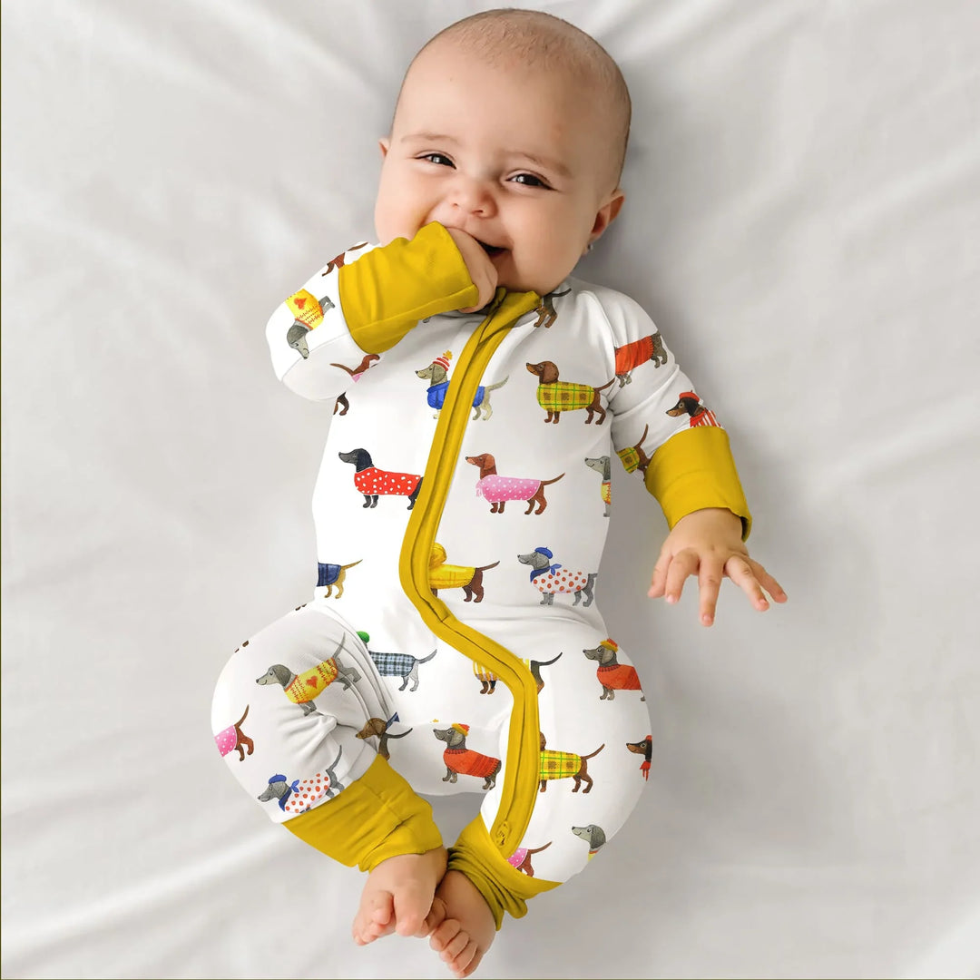 Gerippte Babykleidung mit individuellem Foto - Weich &amp; Skizzenhaft