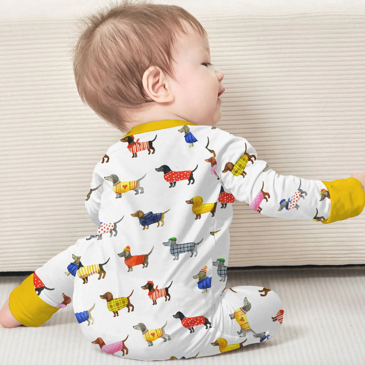 Gerippte Babykleidung mit individuellem Foto - Weich &amp; Skizzenhaft