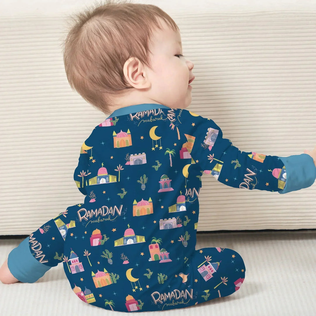 Gerippte Babykleidung mit individuellem Foto - Weich &amp; Skizzenhaft