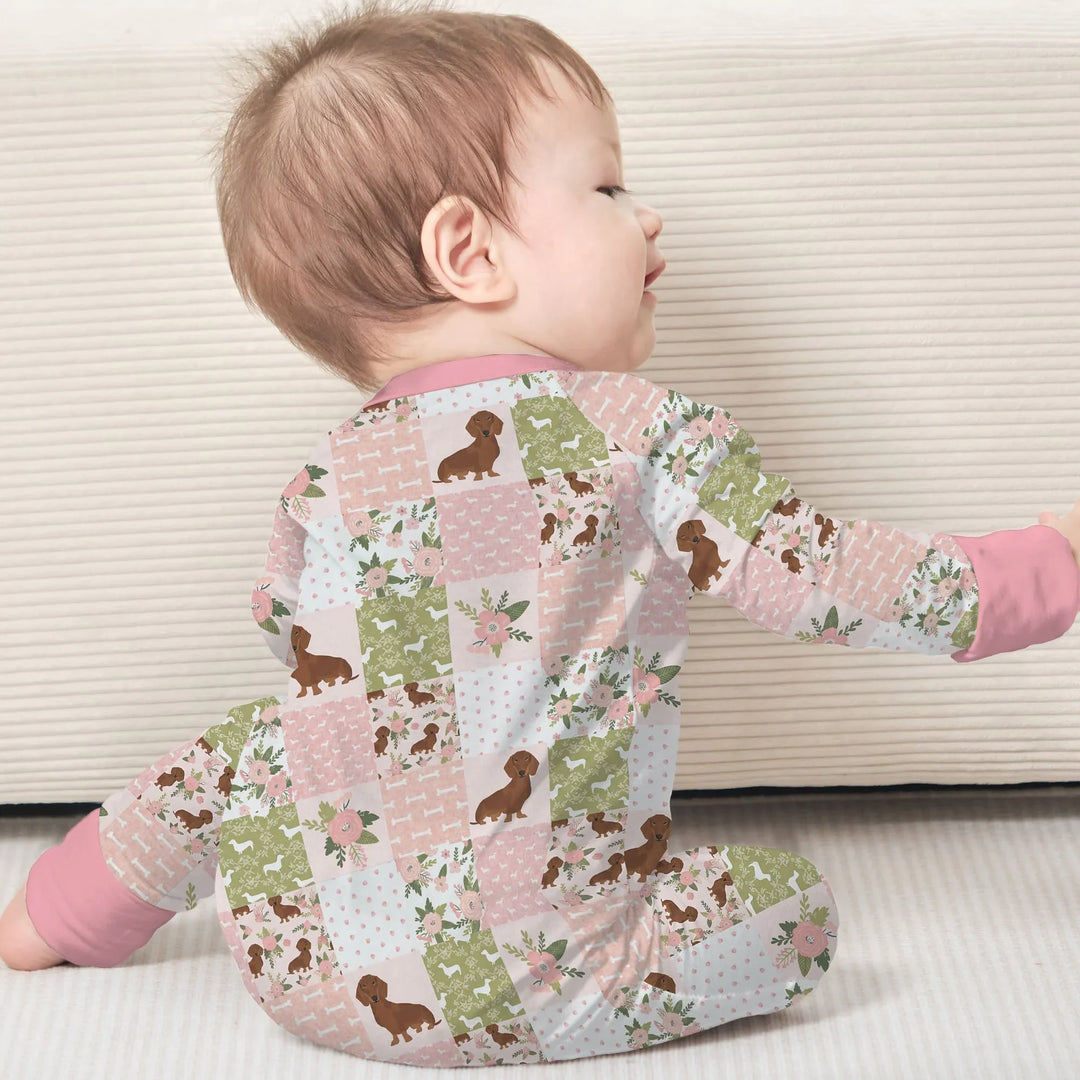 Gerippte Babykleidung mit individuellem Foto - Weich &amp; Skizzenhaft