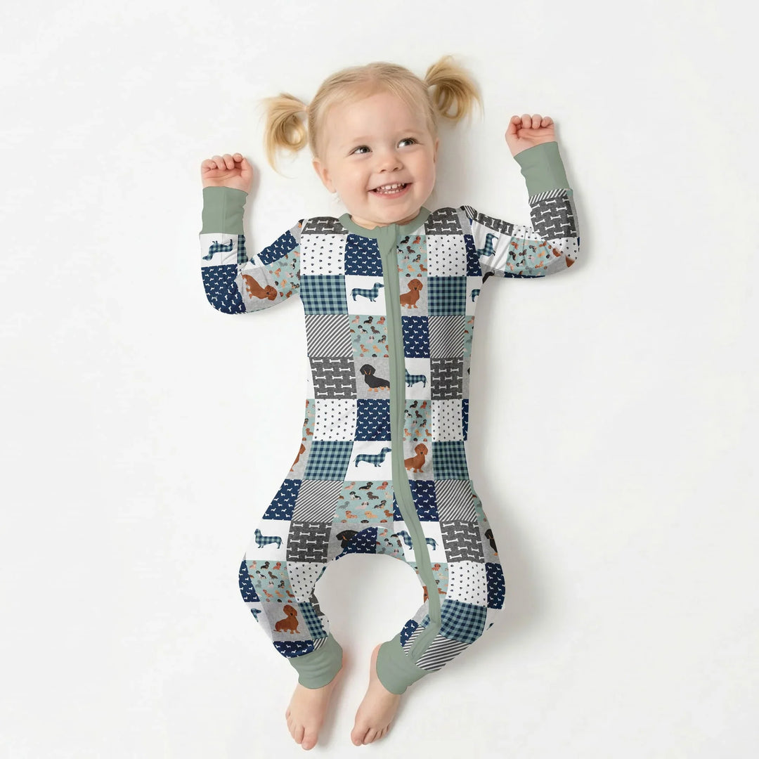 Gerippte Babykleidung mit individuellem Foto - Weich &amp; Skizzenhaft