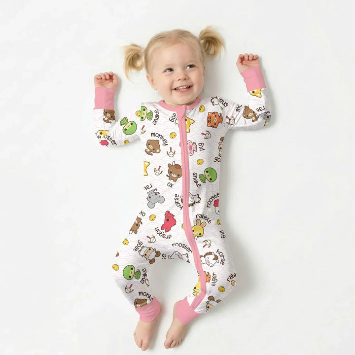 Kawaii Zodiac Bamboo Convertible Zippy
