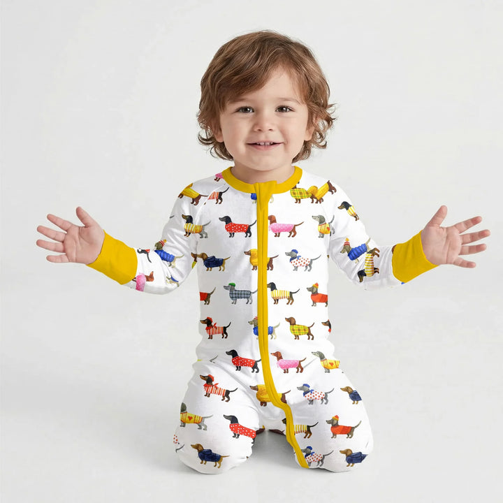 Gerippte Babykleidung mit individuellem Foto - Weich &amp; Skizzenhaft
