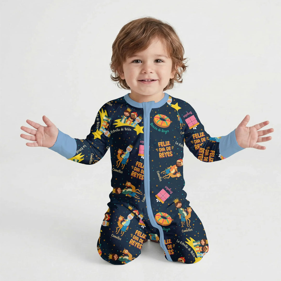 Gerippte Babykleidung mit individuellem Foto - Weich &amp; Skizzenhaft
