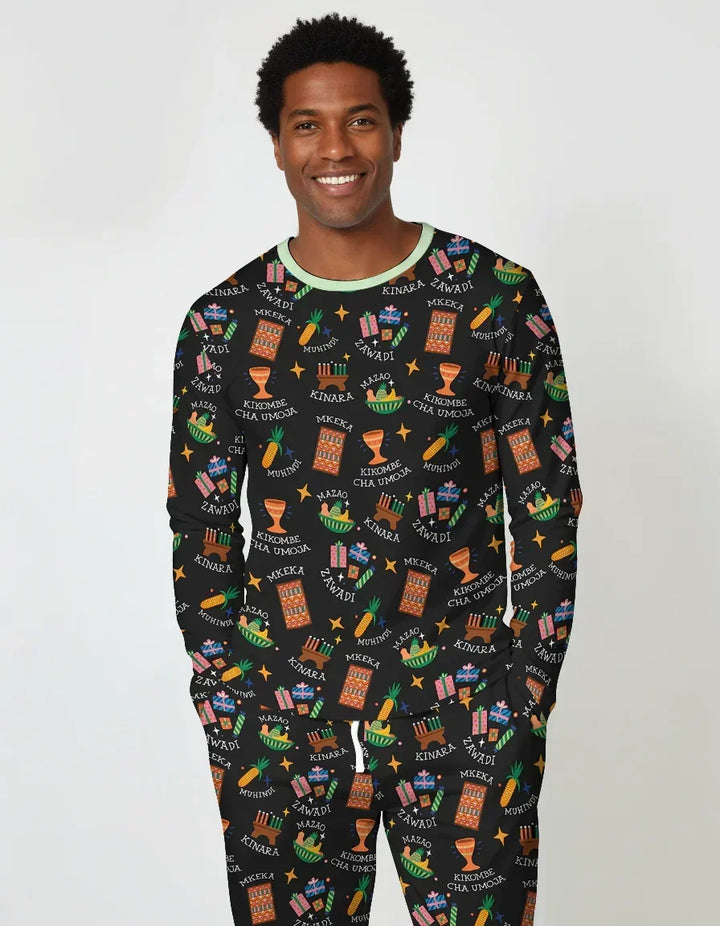 Vorlage Herren-Pyjama-Set