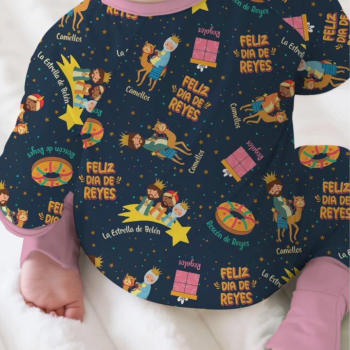 Gerippte Babykleidung mit individuellem Foto - Weich &amp; Skizzenhaft