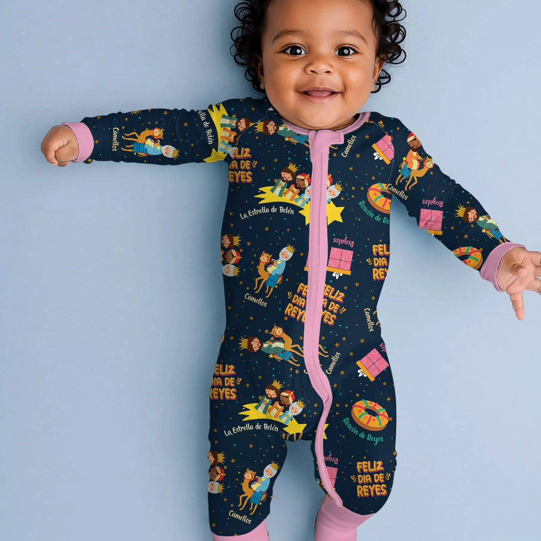 Gerippte Babykleidung mit individuellem Foto - Weich &amp; Skizzenhaft