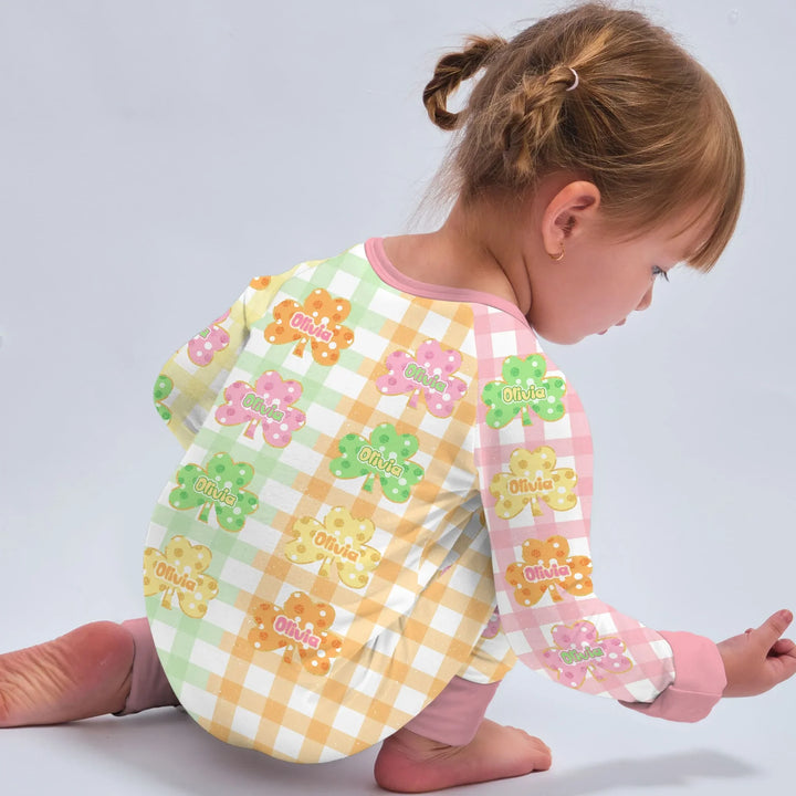 Gerippte Babykleidung mit individuellem Foto - Weich &amp; Skizzenhaft