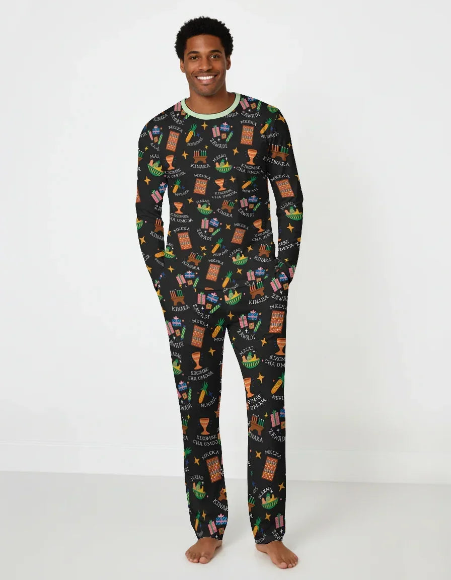 Vorlage Herren-Pyjama-Set