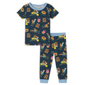 Zweiteiliges, kurzärmliges Pyjama-Set mit Marienkäfern