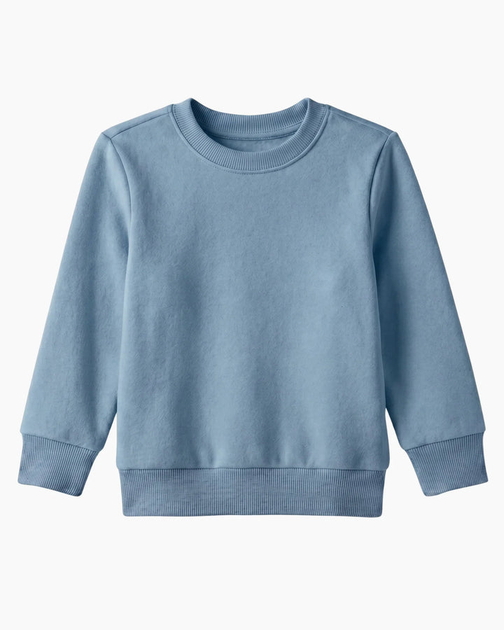 Solid Color Bamboo Crewneck Sweatshirt