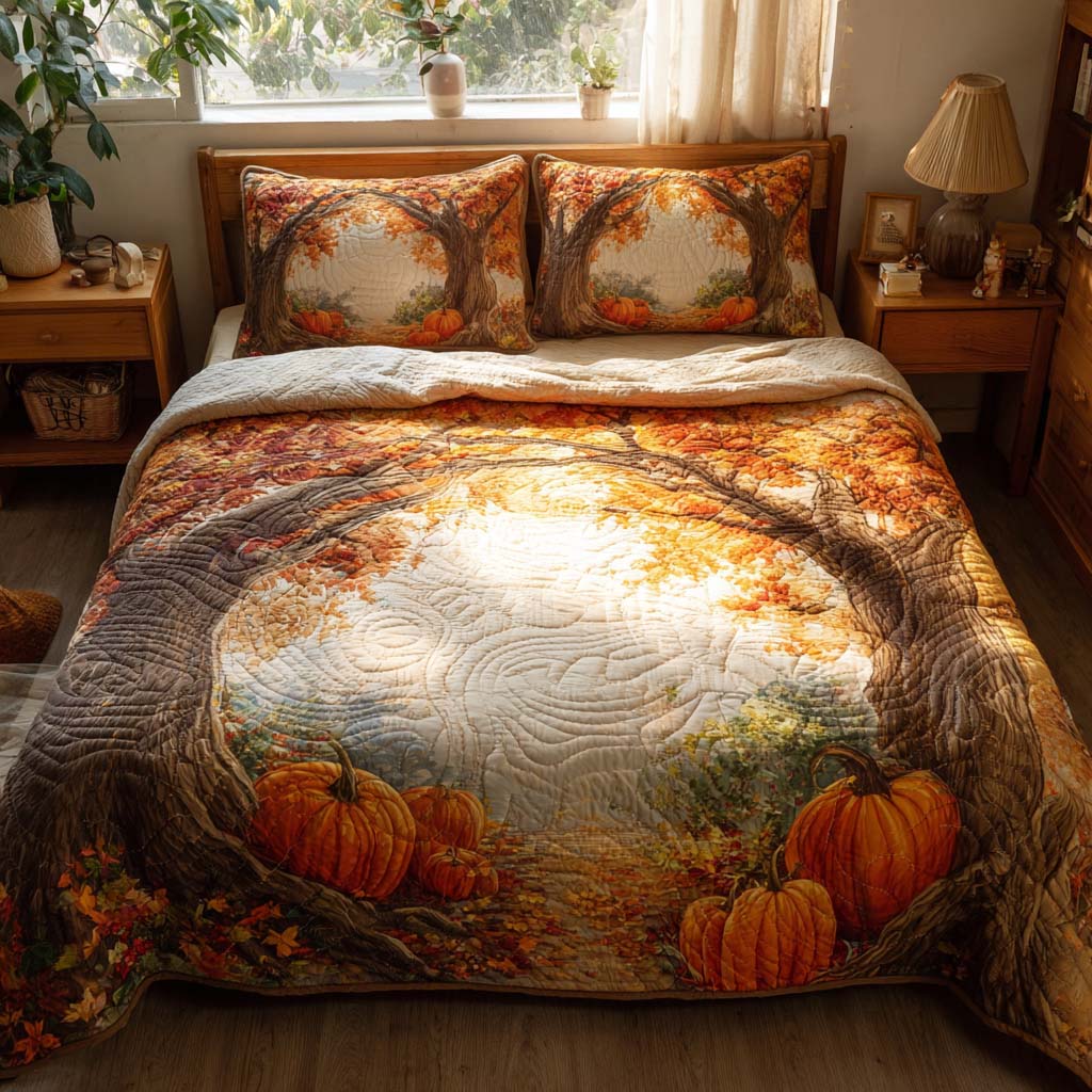 Autumn Rustic Dreams Bamboo Quilt Bedding Set