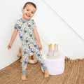 Zweiteiliges, kurzärmliges Pyjama-Set mit Marienkäfern