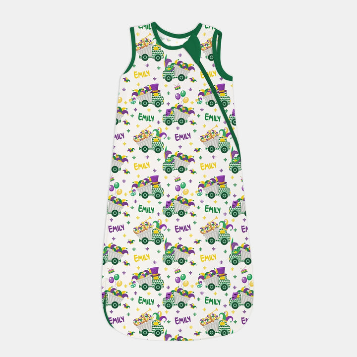 Mardi Gras Trucks Bamboo Sleep Bag