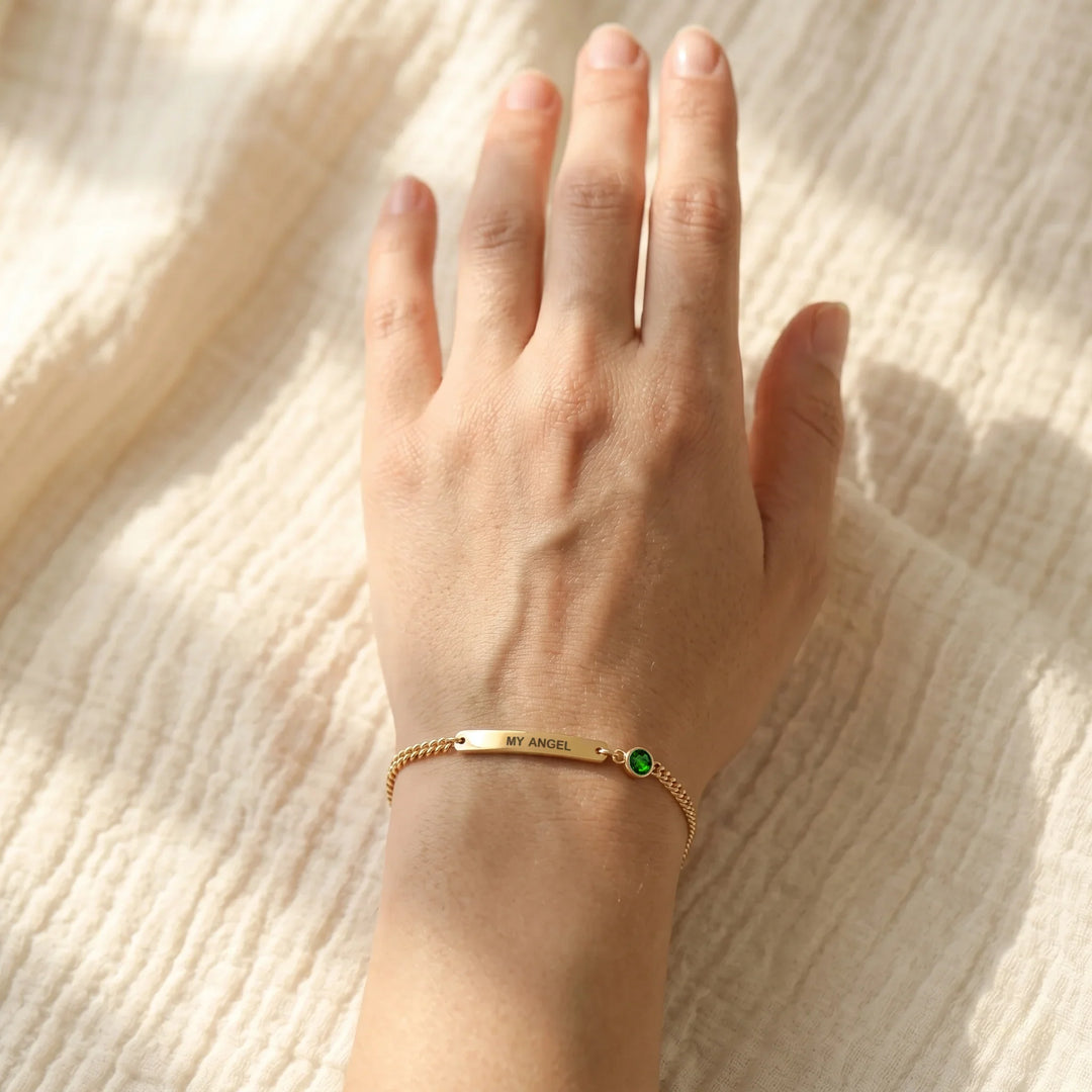 Das Erinnerungsstück Armband: Personalisiertes Babyarmband