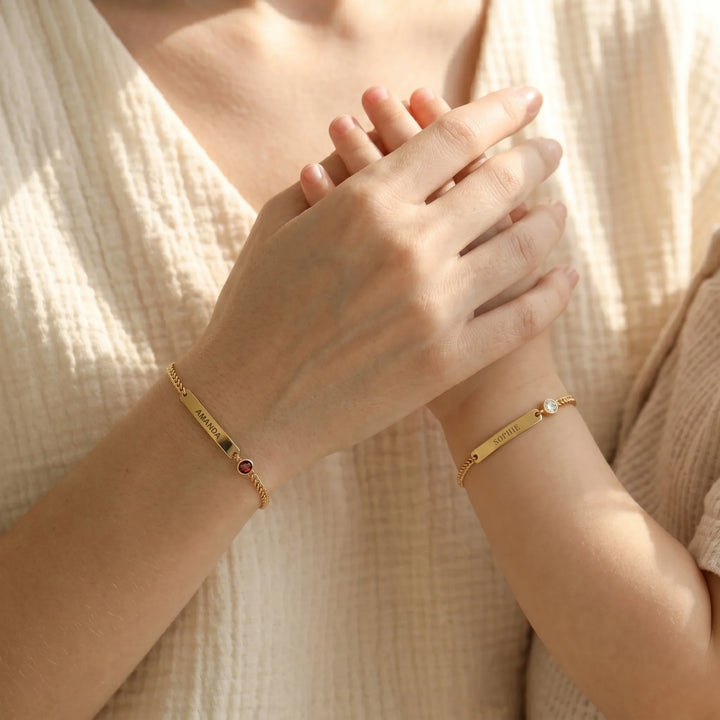 Das Erinnerungsstück Armband: Personalisiertes Babyarmband
