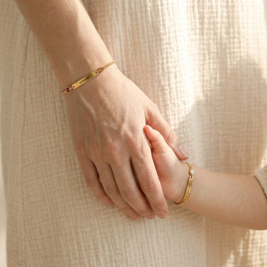 Das Erinnerungsstück Armband: Personalisiertes Babyarmband