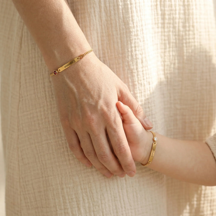 Das Erinnerungsstück Armband: Personalisiertes Babyarmband