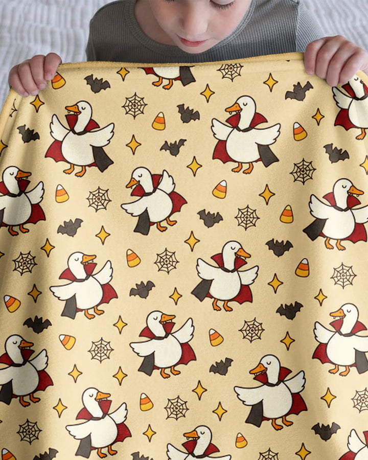 Count Duckula Candy Rush Bamboo Blanket