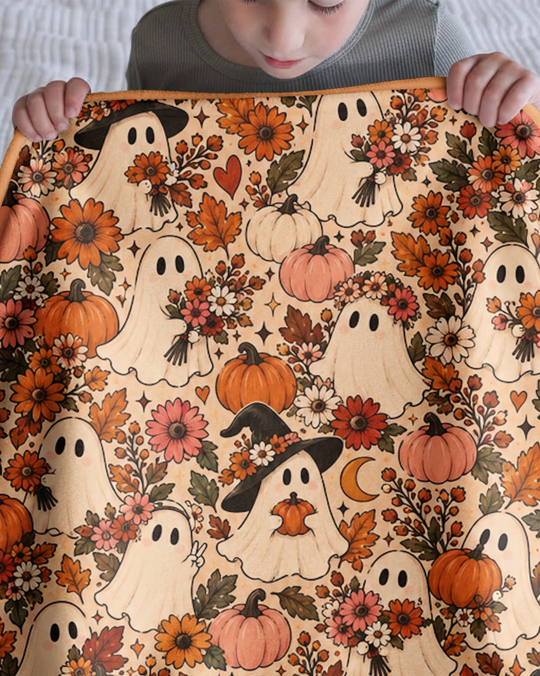 Guess Who Is A Romantic Ghost Bamboo Blanket