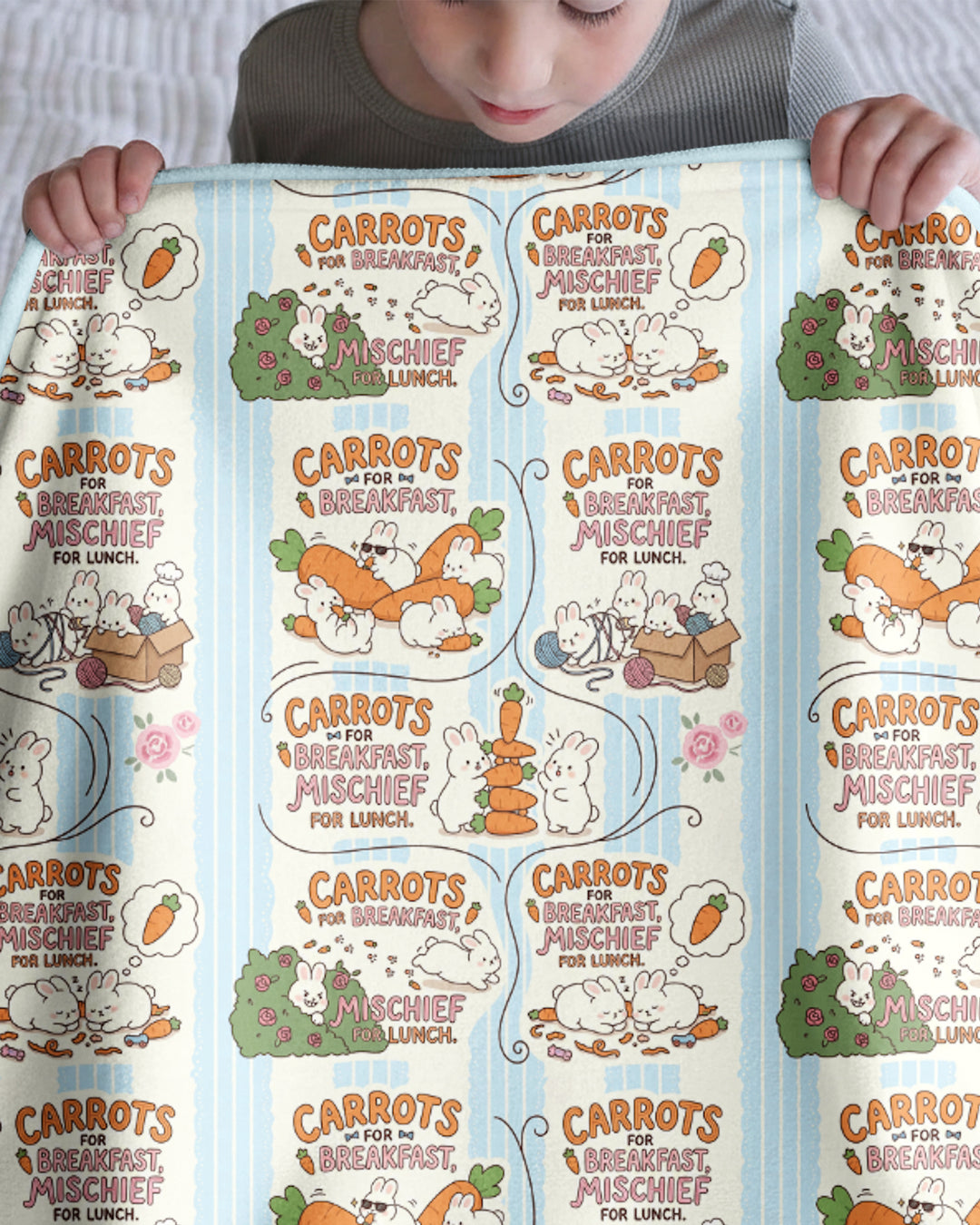 Little Troublemakers Bamboo Blanket