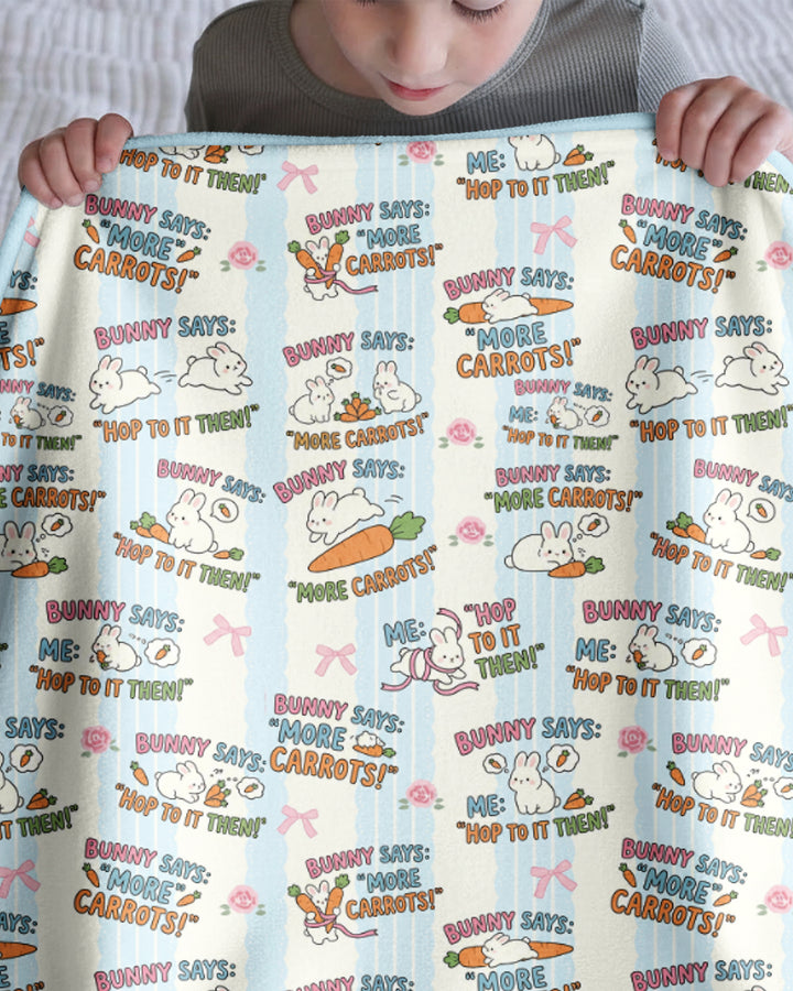 Hop To It Bamboo Blanket