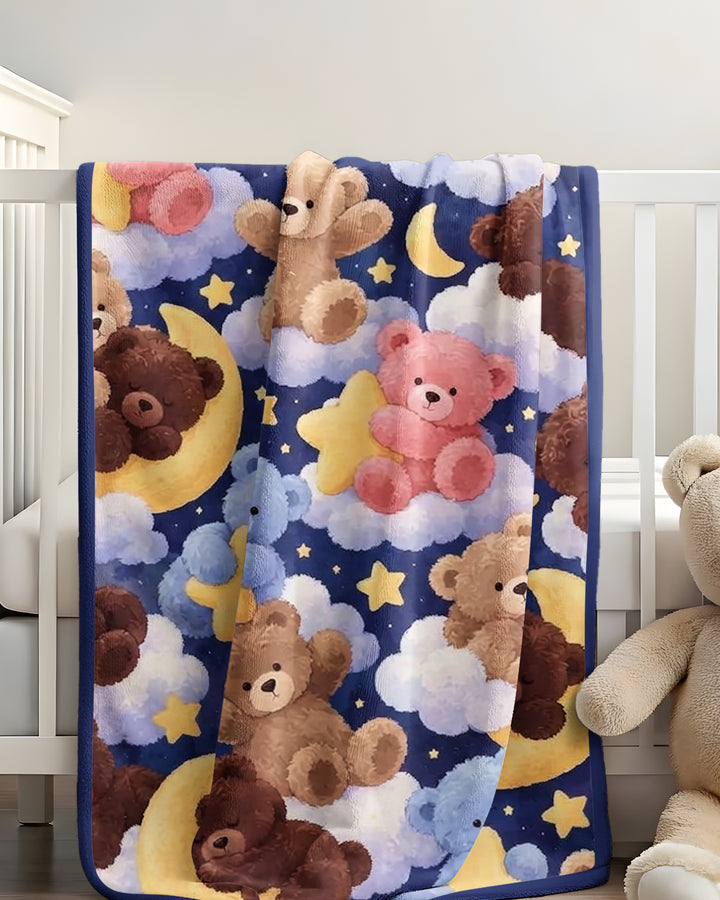 No Gravity Teddy Snooze Bamboo Blanket