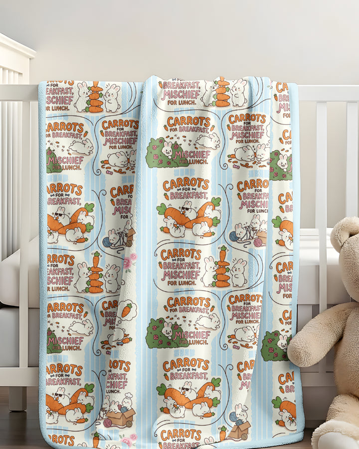 Little Troublemakers Bamboo Blanket