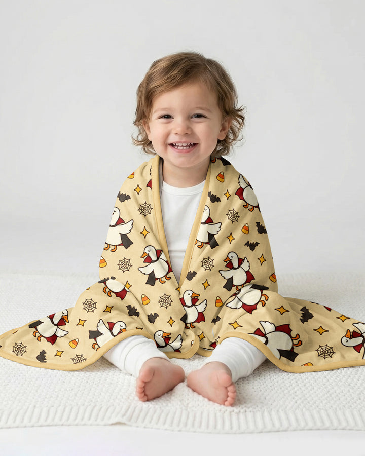 Count Duckula Candy Rush Bamboo Blanket