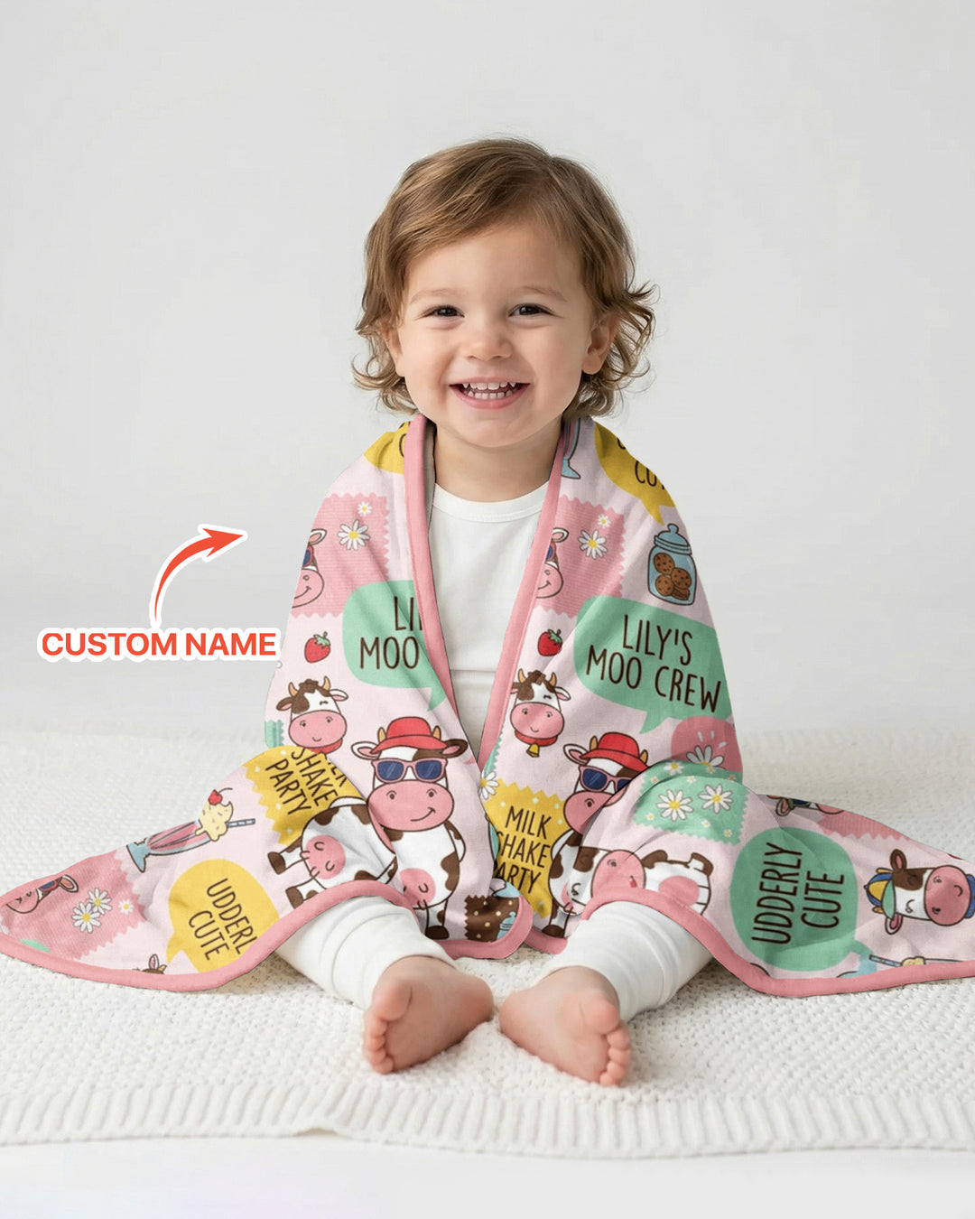 Custom Name The Milkshake Secret Society Bamboo Blanket