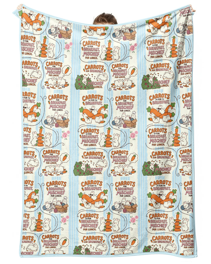 Little Troublemakers Bamboo Blanket