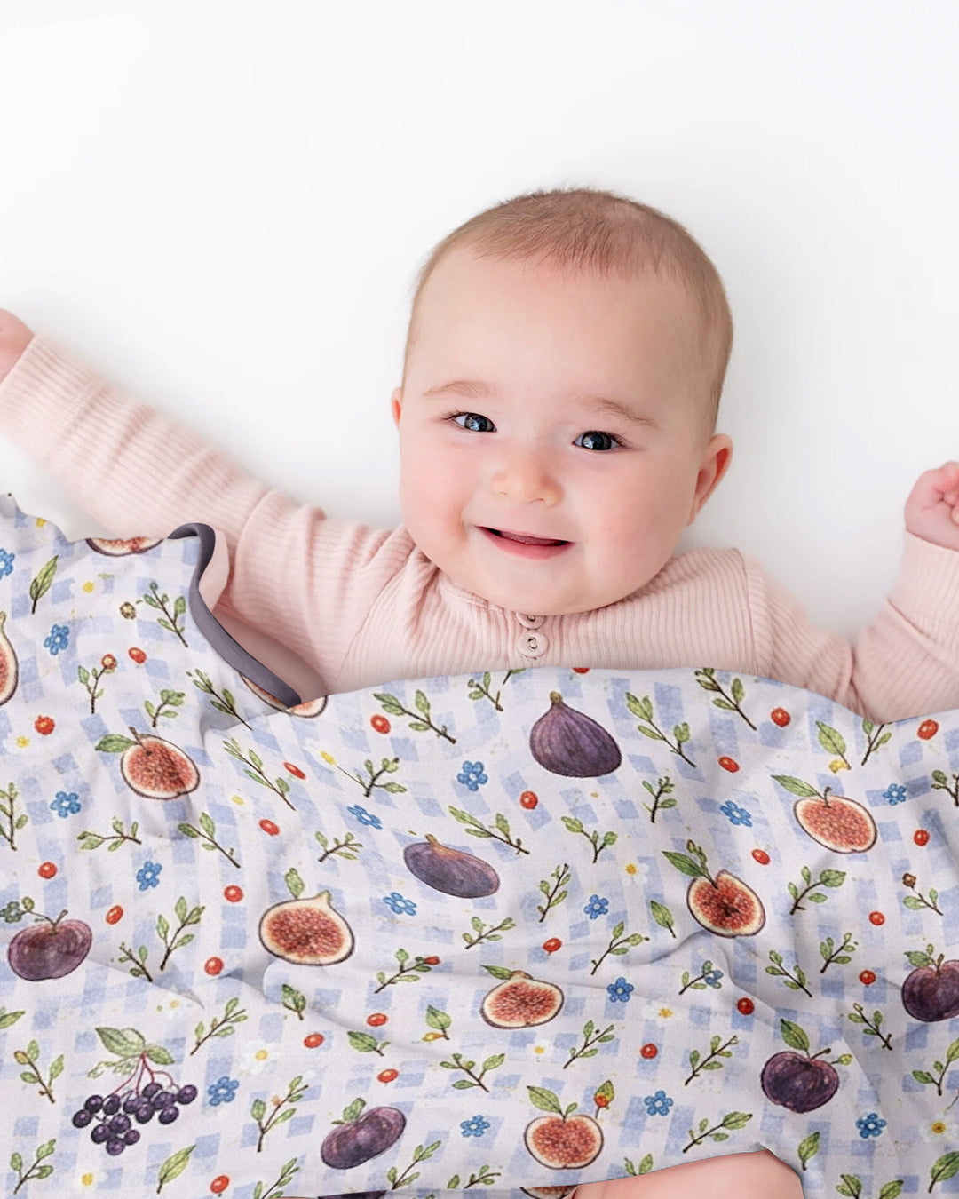 Cottage Sweet Fig Bamboo Blanket