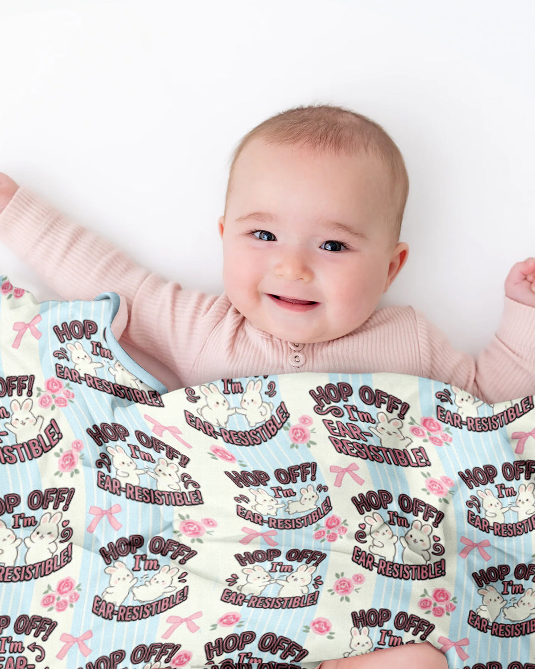 Bunny Besties Bamboo Blanket