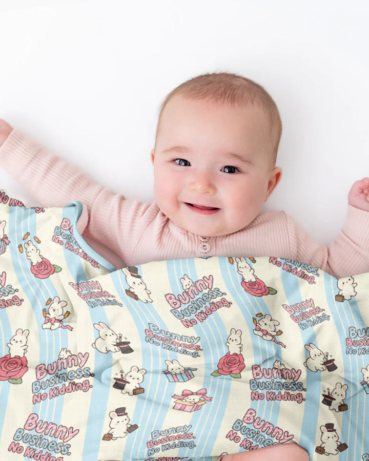Boss Bunny Bamboo Blanket