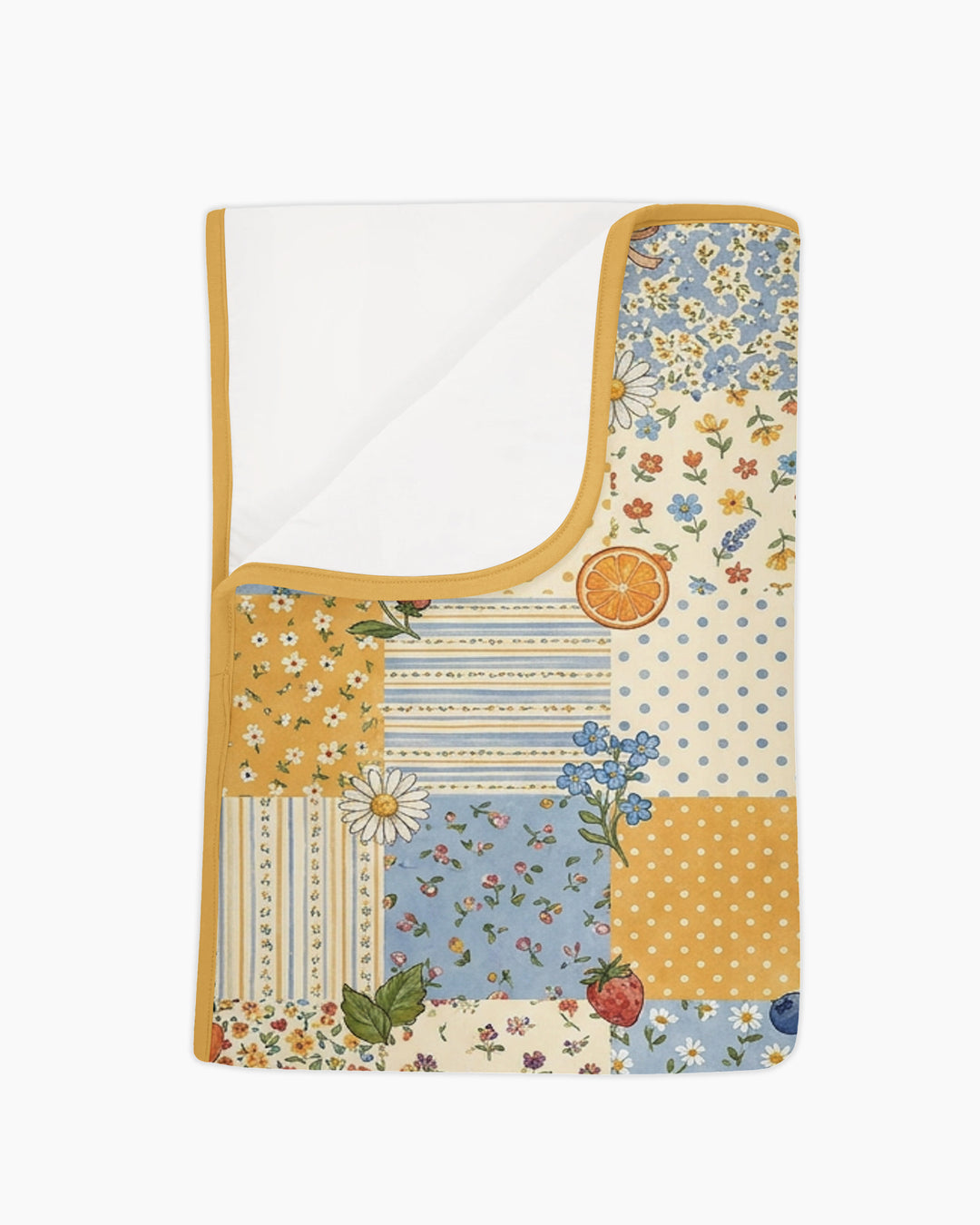 Lavender Orange Jam Bamboo Blanket
