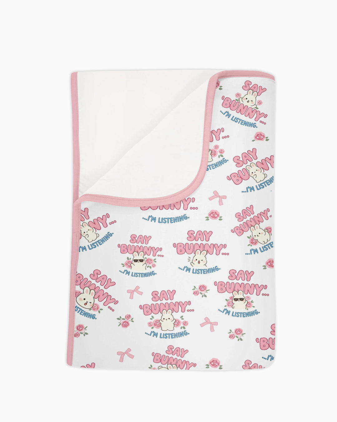 Bunny Radio Bamboo Blanket