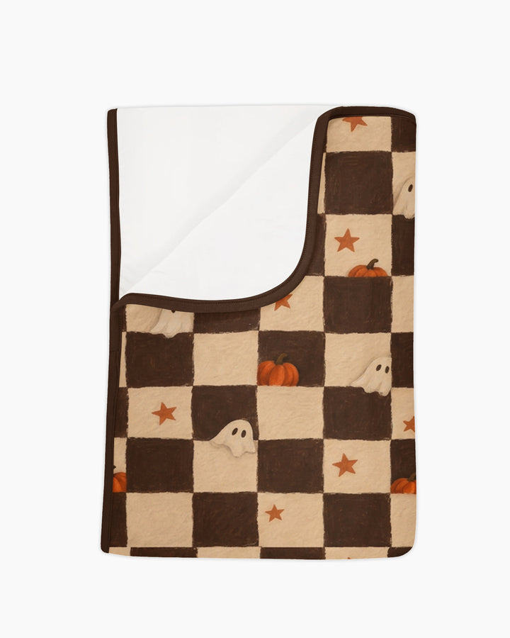 Spooky Hide And Seek Bamboo Blanket
