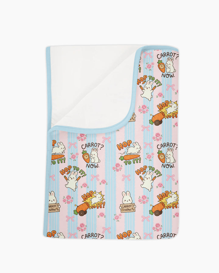 Carrot Rush Bamboo Blanket