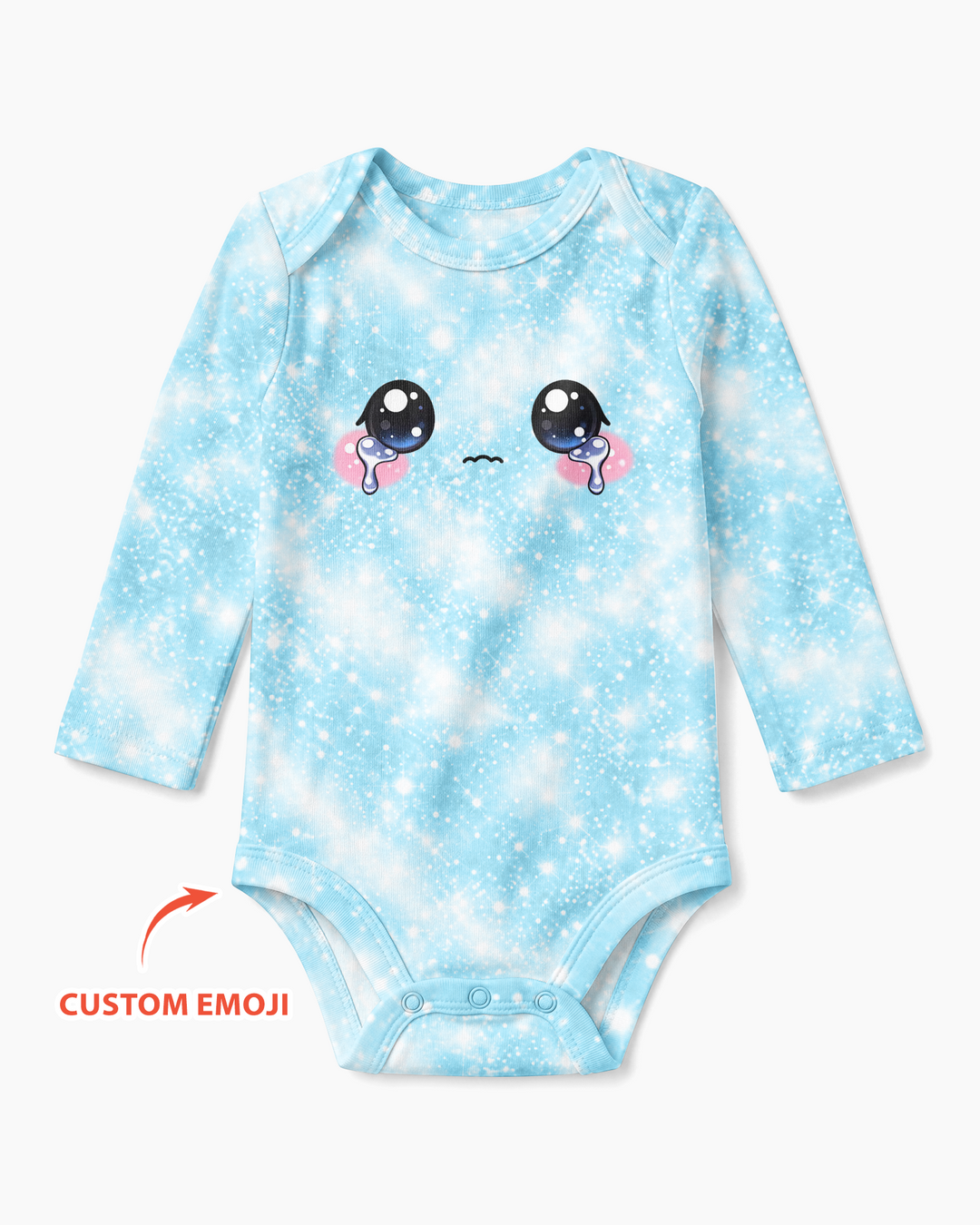 Kawaii Dumplings Emoji Bamboo Bodysuit