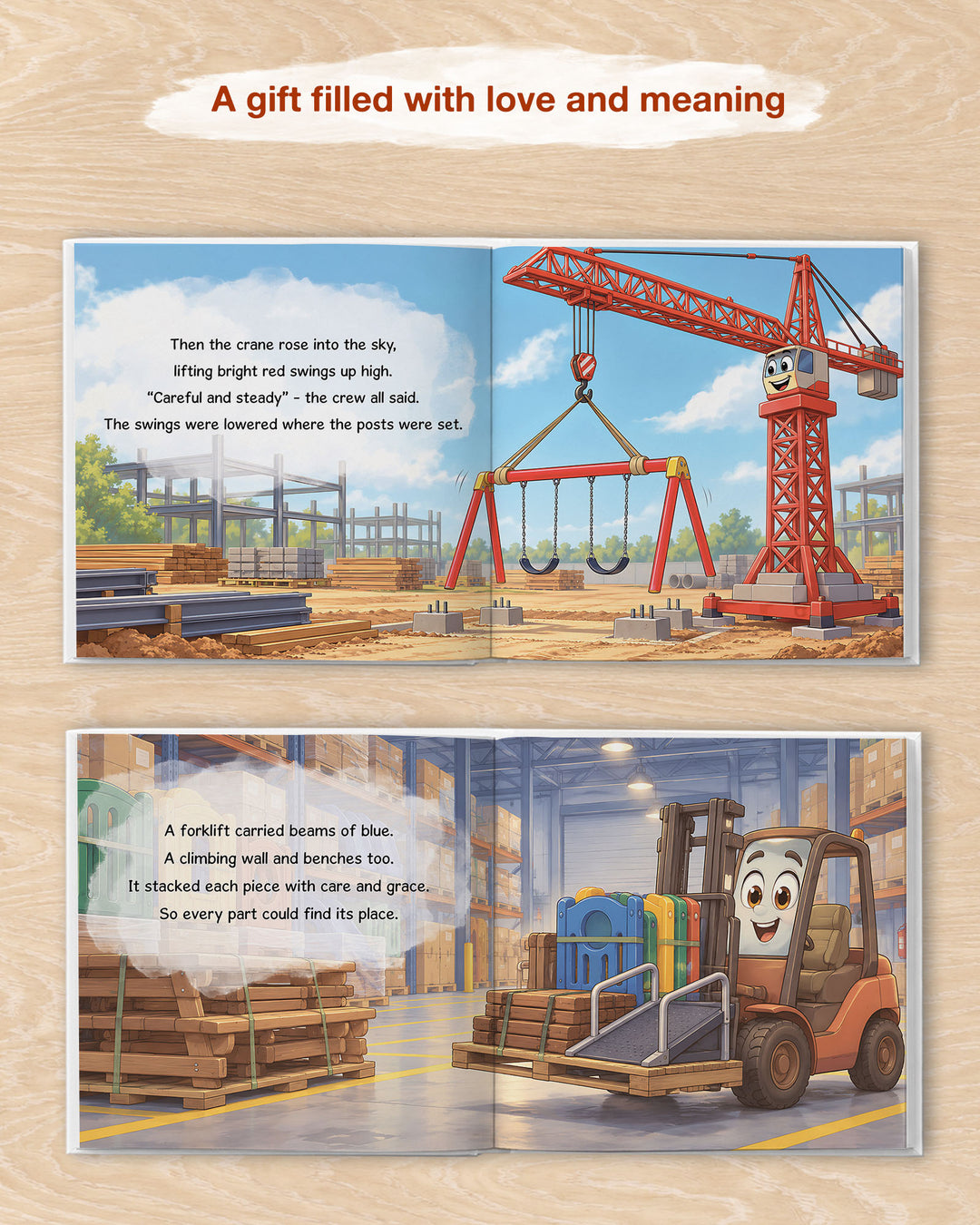Oliver’s Big Build Custom Stories Book