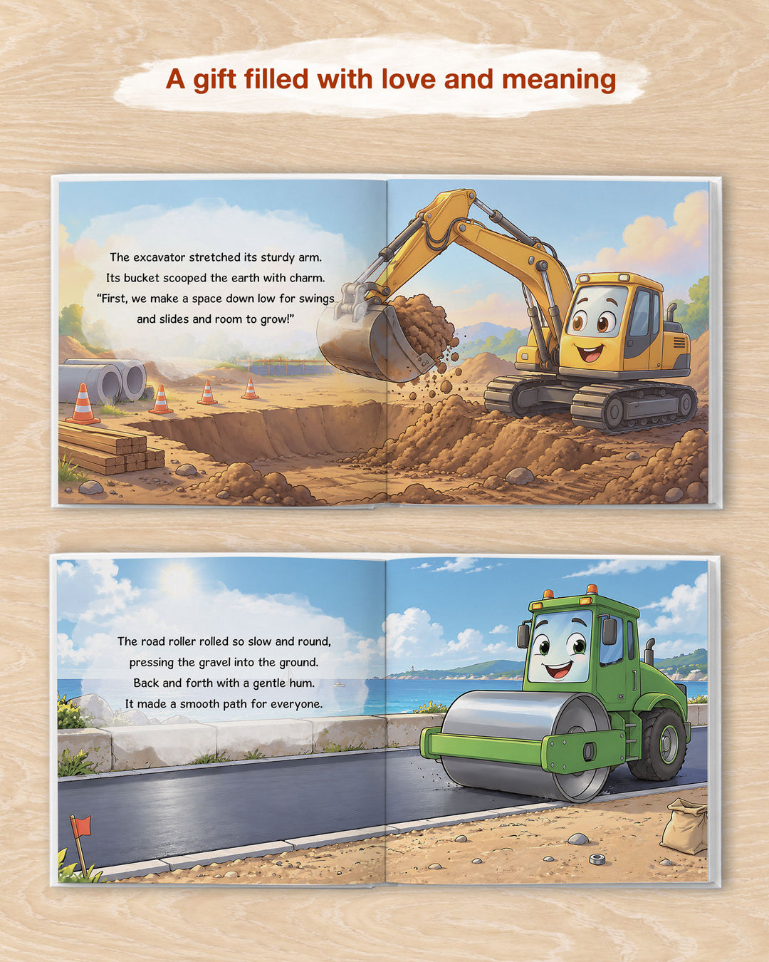 Oliver’s Big Build Custom Stories Book