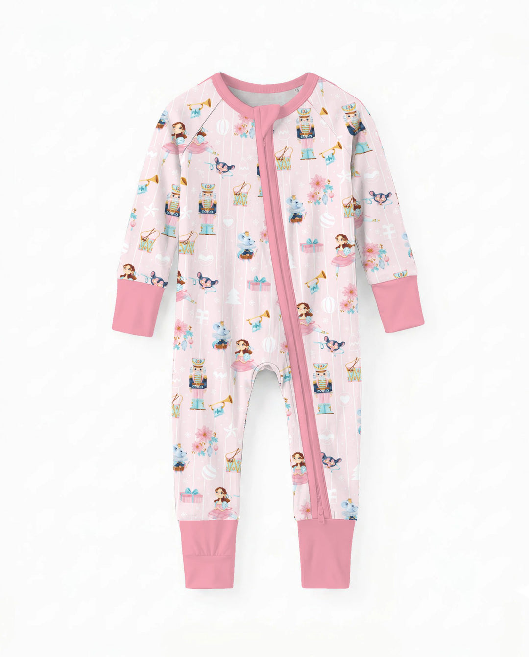Sugar Plum Nutcracker Ballet Bamboo Convertible Zippy