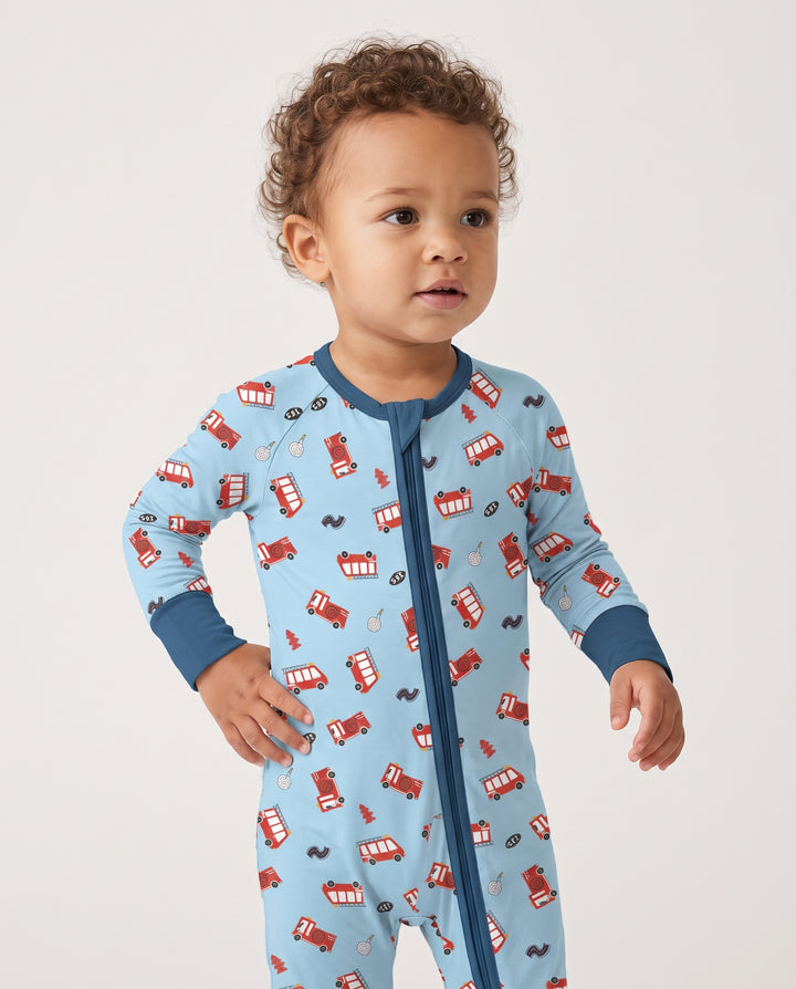 Little Fire Rescue Trucks Bamboo Convertible Zippy