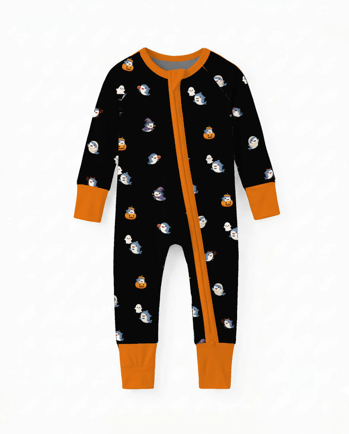 Spooky Shark Halloween Bamboo Convertible Zippy