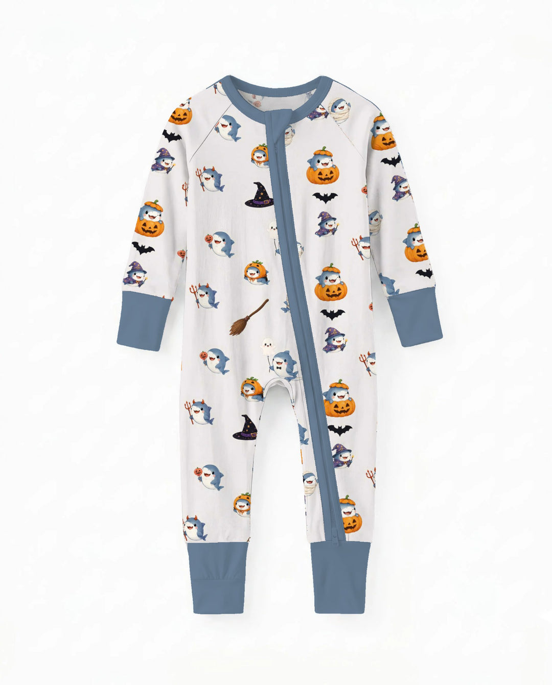 Cute Shark Halloween Party Bamboo Convertible Zippy