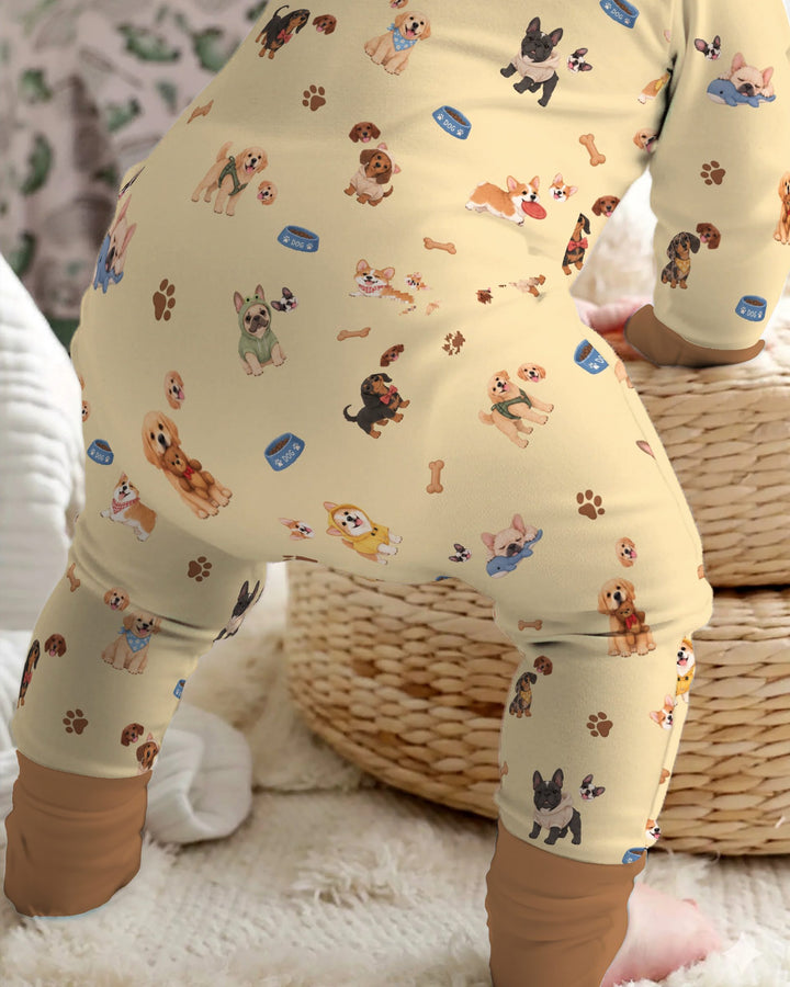Cute Dog Lover Bamboo Convertible Zippy