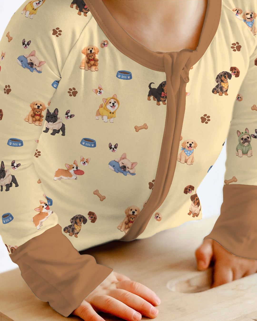 Cute Dog Lover Bamboo Convertible Zippy