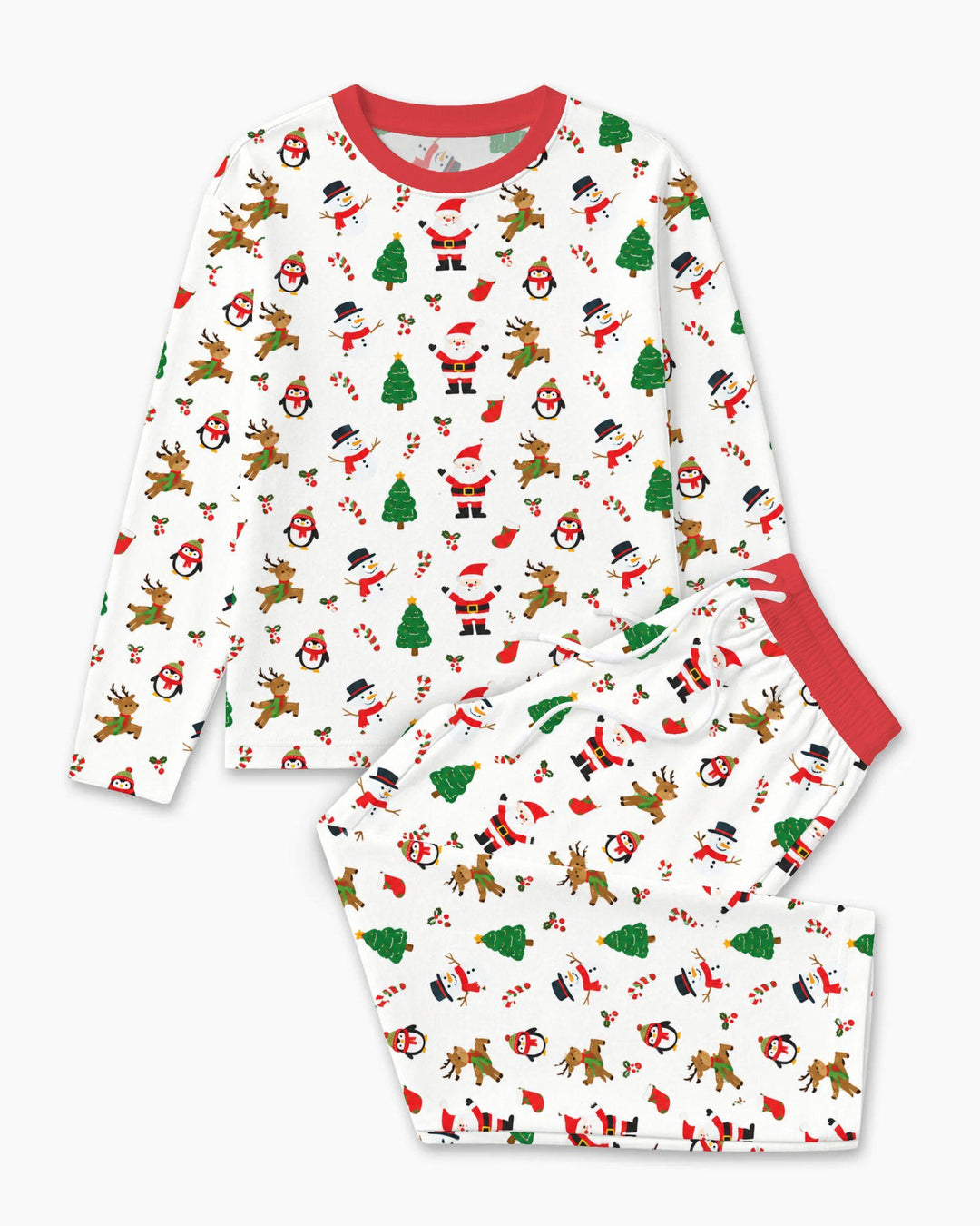 Classic Christmas Friends Bamboo Men's Pajama Set