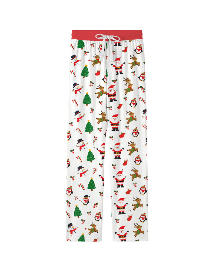 Classic Christmas Friends Bamboo Men's Pajama Set