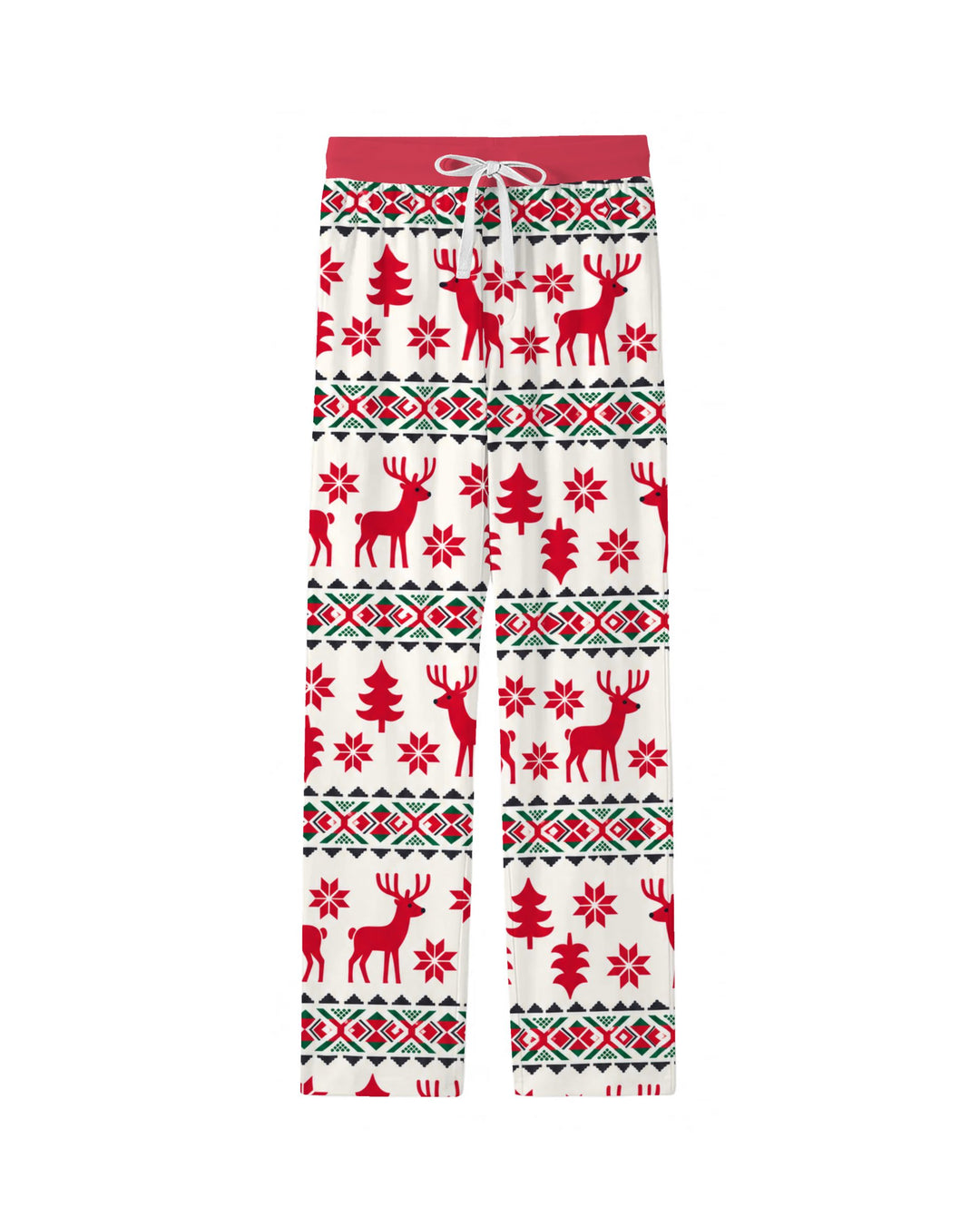 Nordic Reindeer Christmas Bamboo Men's Pajama Set